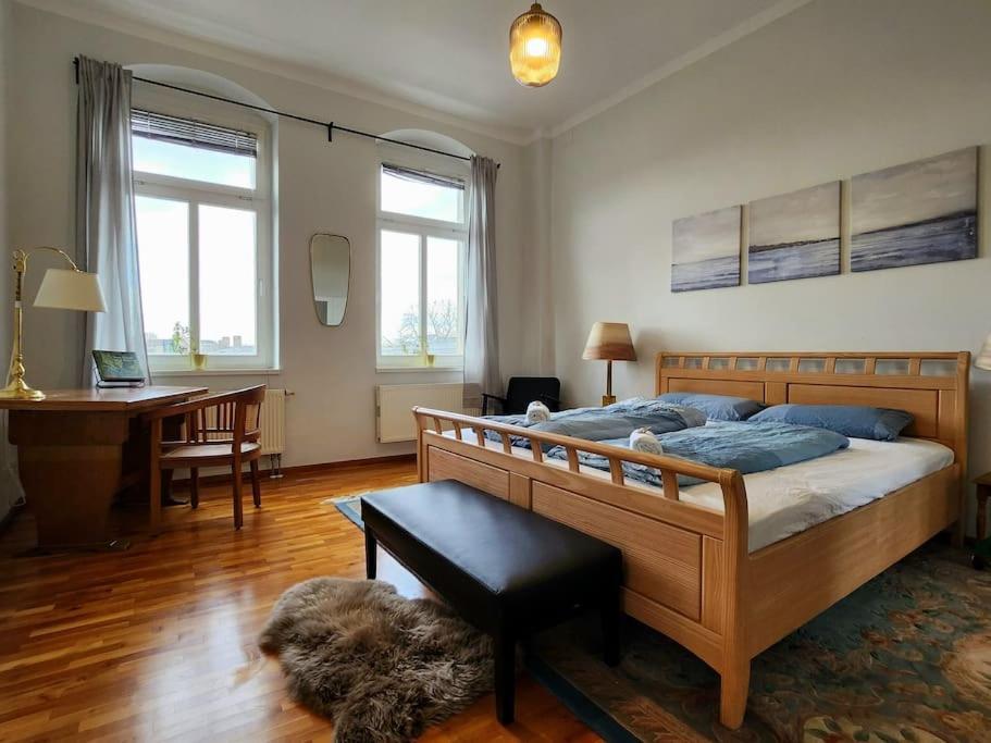 4 Raum Wohnung Mit Balkon Auf 120Sqm In Top Lage Дрезден Екстериор снимка